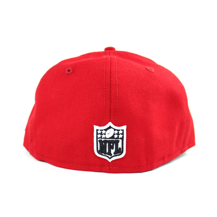 Oakland Raiders New Era 59Fifty Fitted Hat (Red Gray Under Brim)