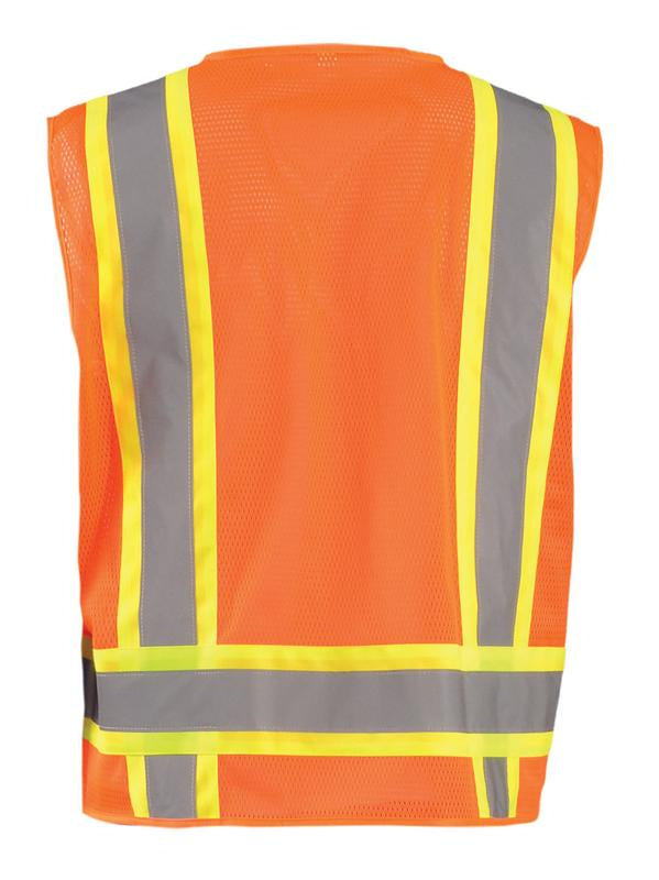 OccuNomix High Visibility Two-Tone Surveyor Mesh Vest Vests OccuNomix