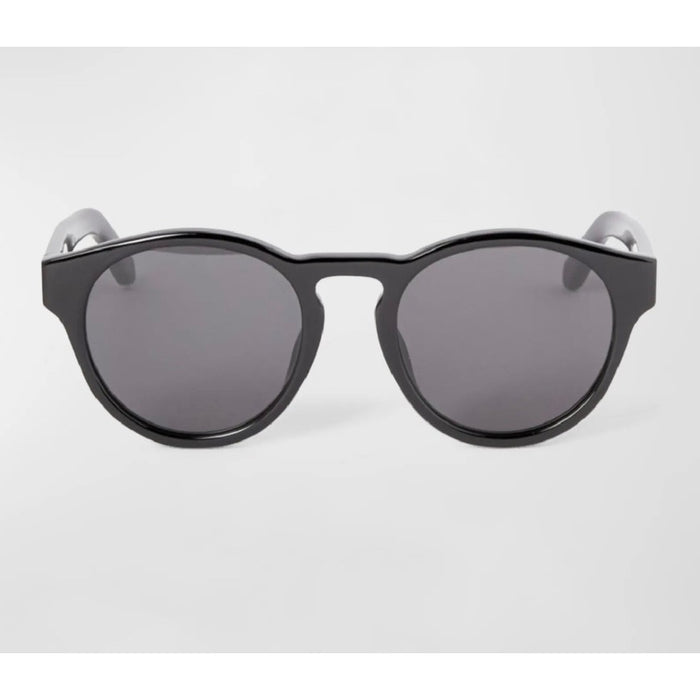 Off-White Oakland Round Sunglasses*Black*NEW with Case, Cloth, book