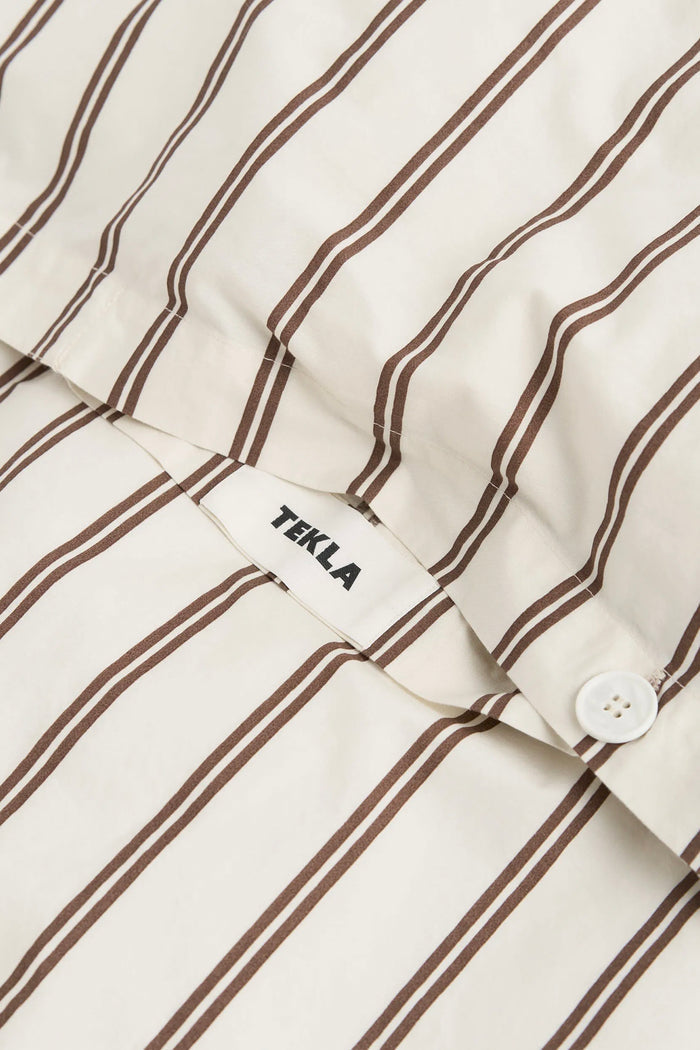 Organic Cotton Percale Bedding | Hopper Stripes
