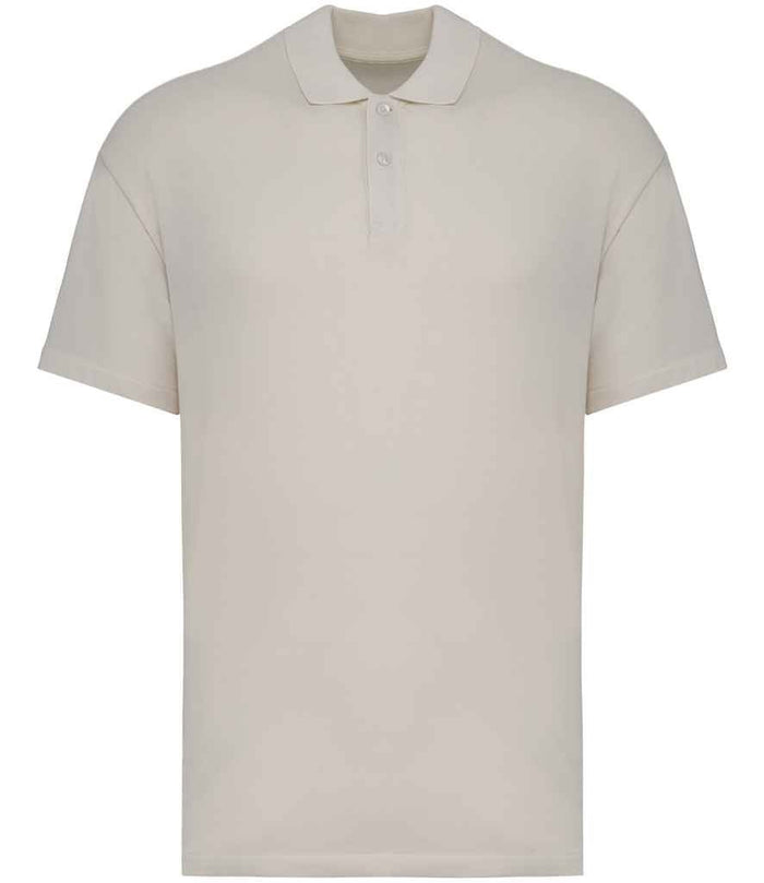 Organic Drop Shoulder Polo Shirt – Men's - Bascora