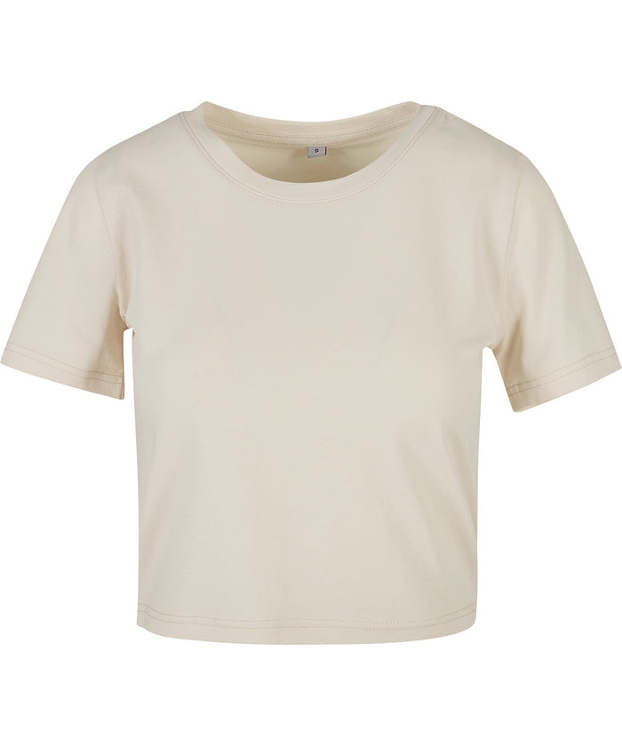 Organic Stretch Cropped T-shirt: Womens