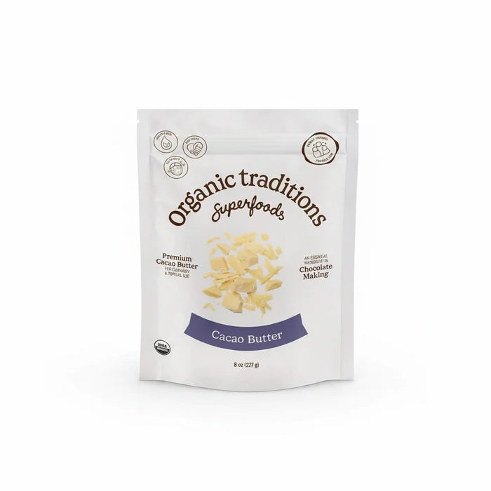 Organic Traditions: Cacao Butter