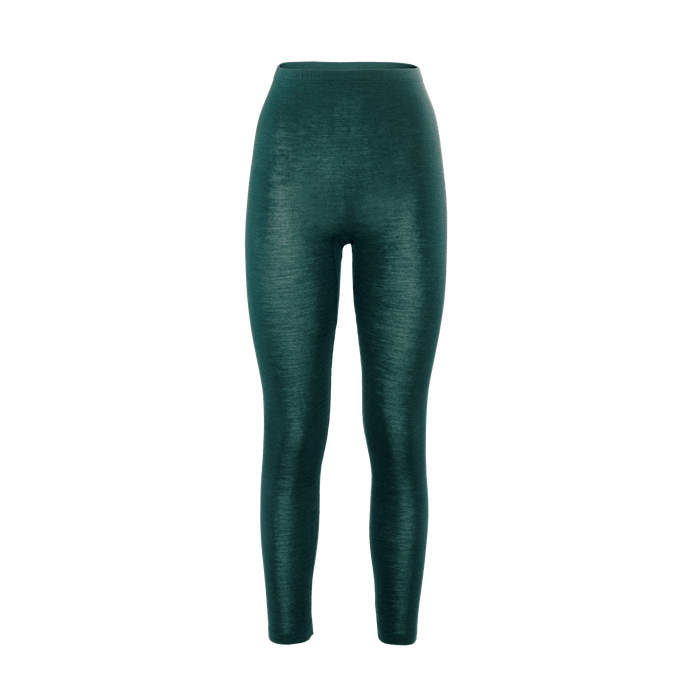 Organic Wool & Silk Leggings — Womens - Bascora