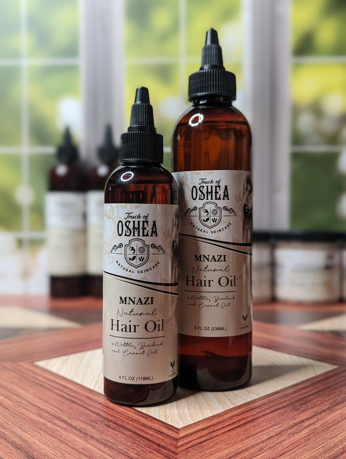 OShea ForgetMeNots – Hair Oil, Deodorant & Scrub Mini Set