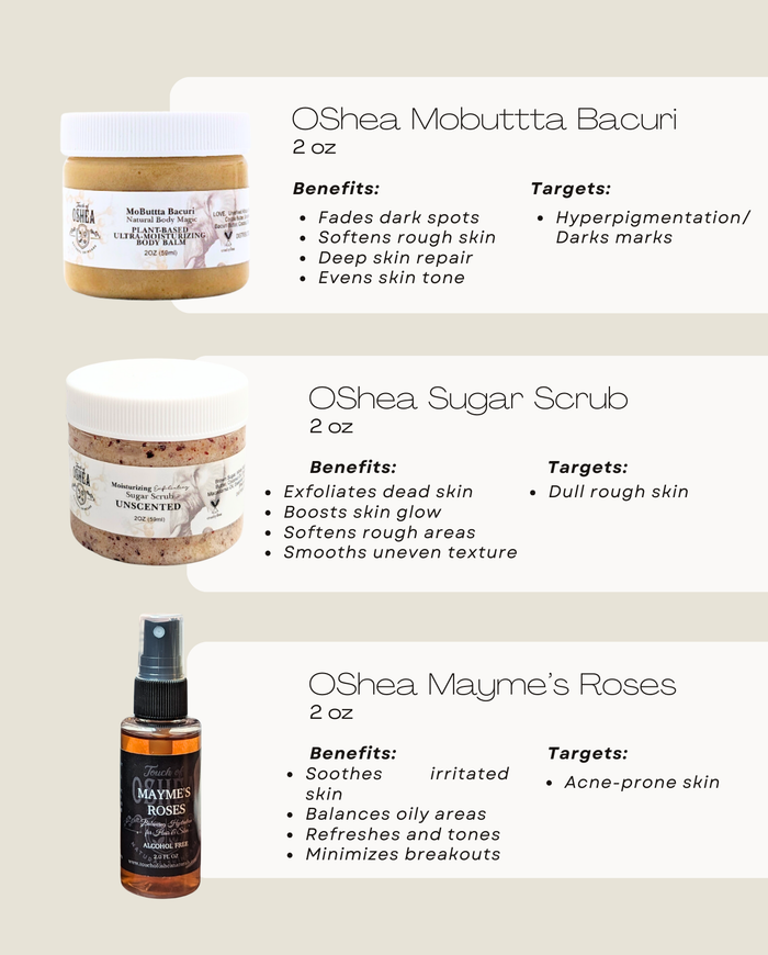 OShea Travel Companion – On-the-Go Skin Essentials