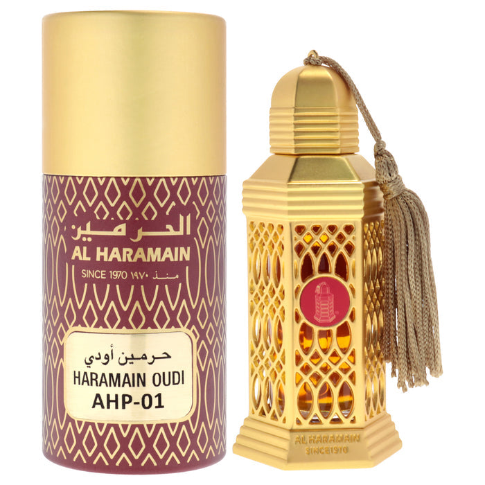 Oudi by Al Haramain for Unisex - 0.4 oz Parfum Oil