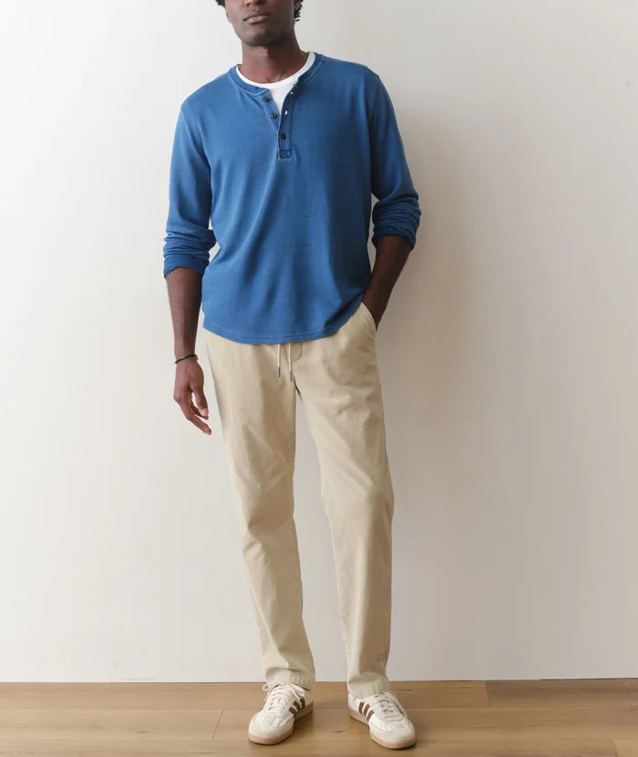 Pacifica Stretch Henley Dark Indigo
