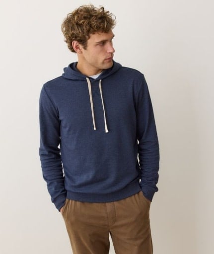 Pacifica Stretch Hoodie Navy