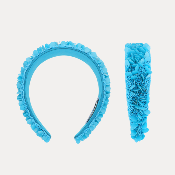 a headband and bracelet