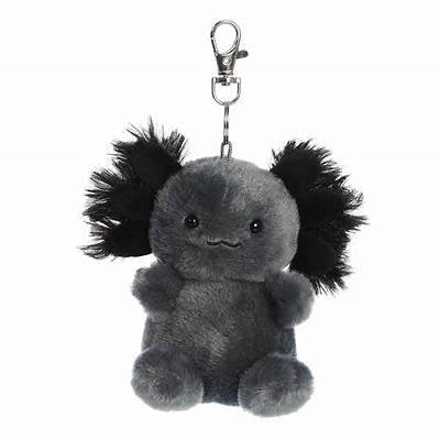 Palm Pals Clip On Onyx Axolotl