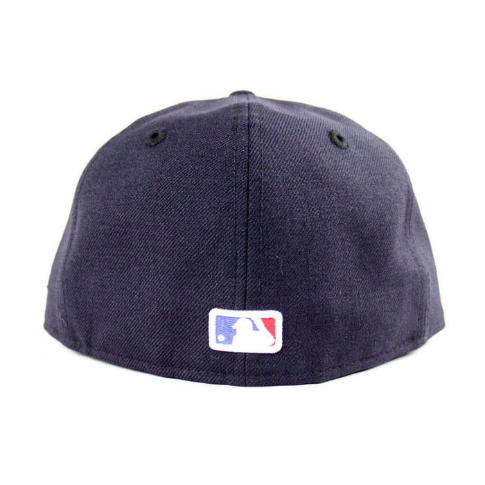 Palm Tree Los Angeles Dodgers New Era 59Fifty Fitted Hat (Navy Green Under Brim)