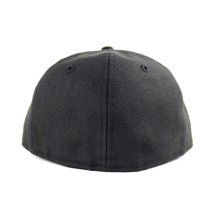 Paper Bird Origami New Era Fitted 59Fifty Hat (Black Glow in the Dark Gray Under Brim)