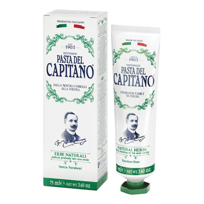 Pasta del Capitano 1905 Natural Herbs tannkrem