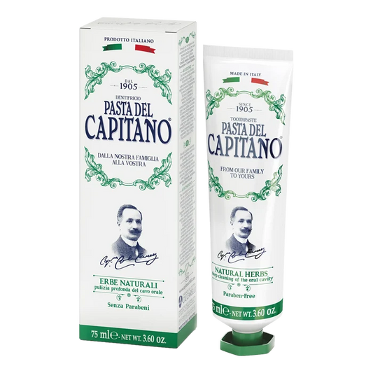 Pasta del Capitano 1905 Natural Herbs tannkrem