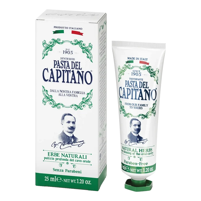 Pasta del Capitano 1905 Natural Herbs tannkrem