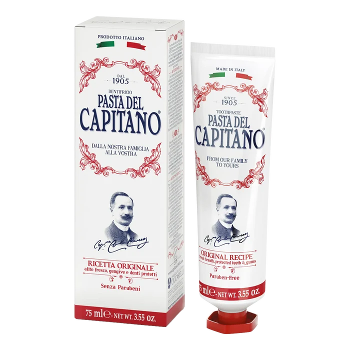 Pasta del Capitano 1905 Original Recipe tannkrem