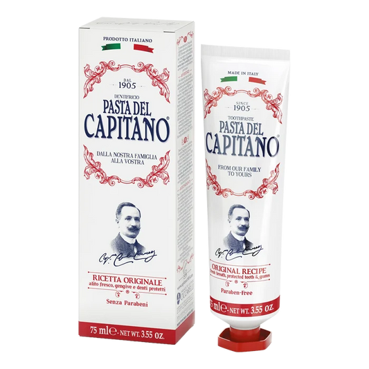 Pasta del Capitano 1905 Original Recipe tannkrem