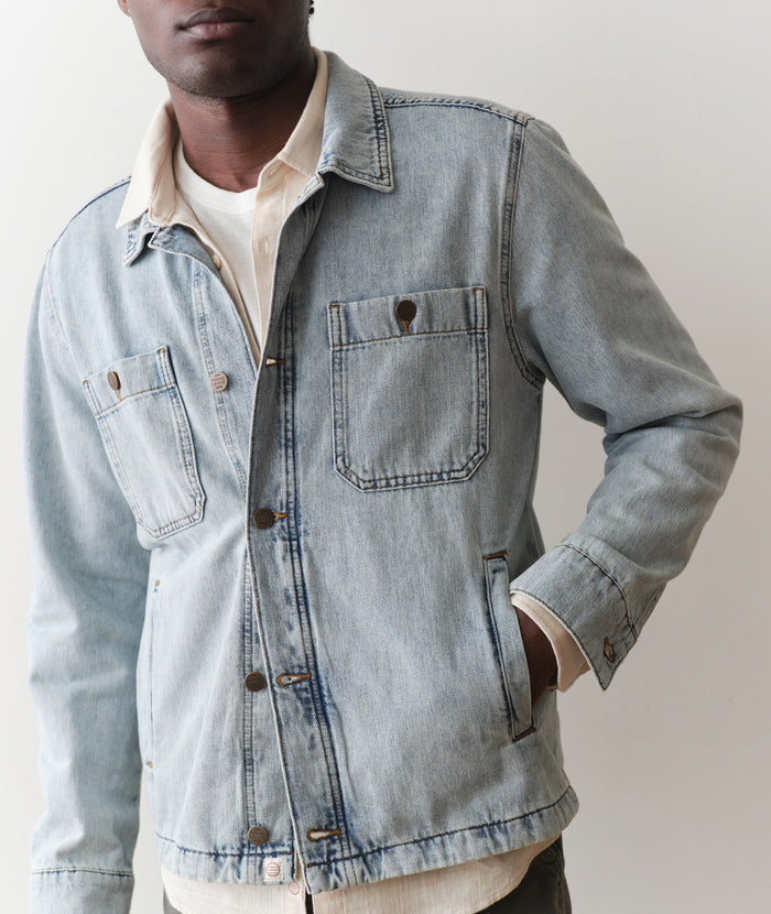 Patrick Denim Jacket Light Wash