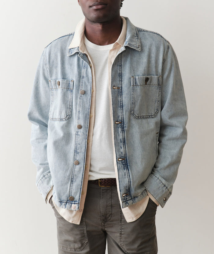 Patrick Denim Jacket Light Wash