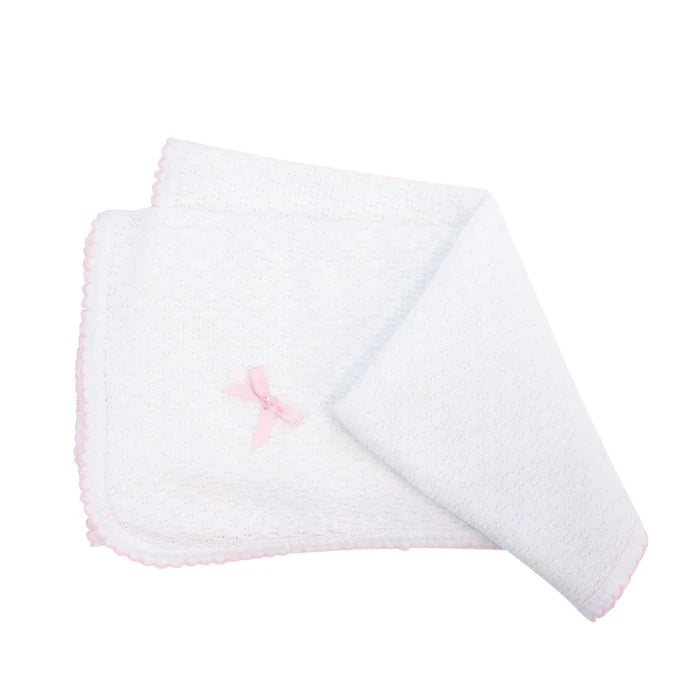 Paty Knit Receiving Blanket