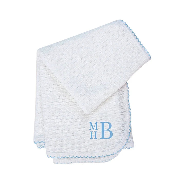 Paty Knit Receiving Blanket