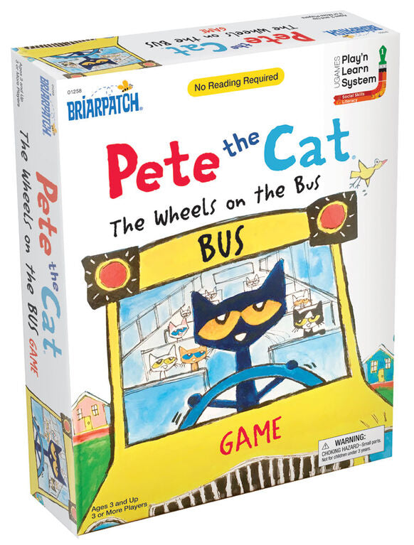 Pete The Cat Wheels On The Bus Game