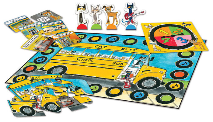 Pete The Cat Wheels On The Bus Game