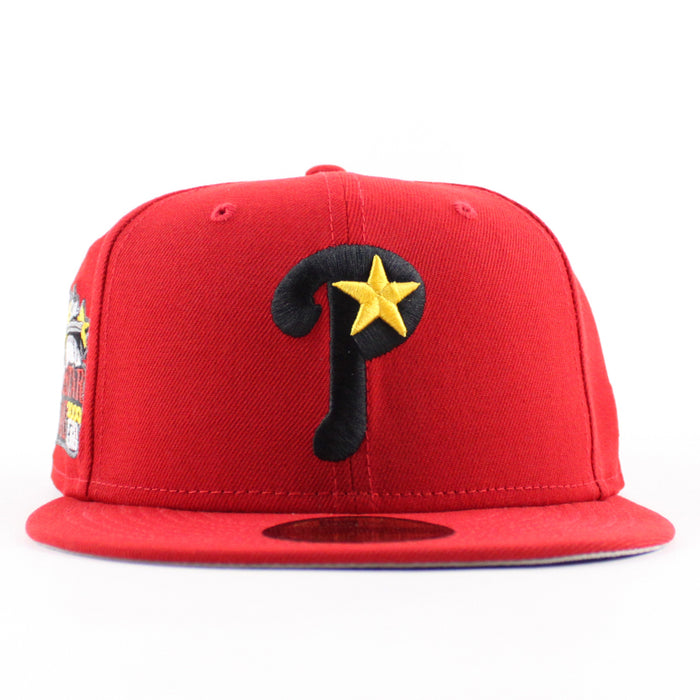 Philadelphia Phillies 2000 All Star Game 59Fifty New Era Fitted Hat (Scarlet Gray Under Brim)