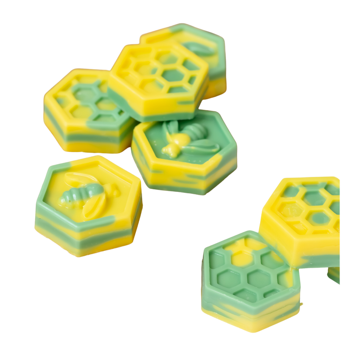 Pineapple + Sage Wax Melts Honeycombs Box PURE JOY - Pack of 6 - Jarful House