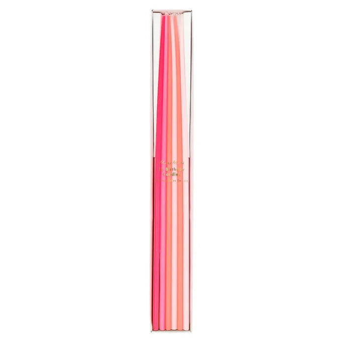 Pink Tall Tapered Candle