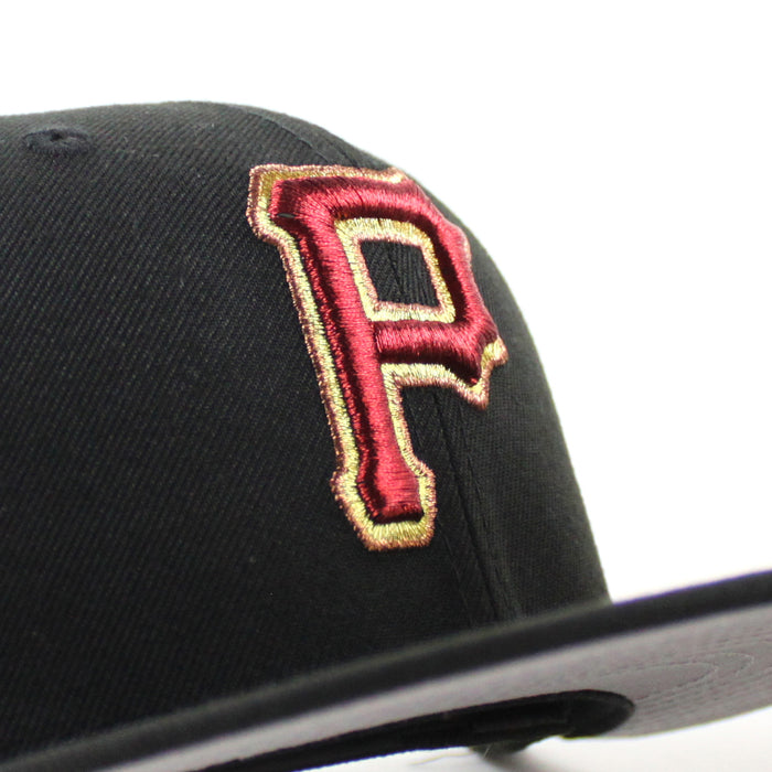 Pittsburgh Pirates 1959 All Star Game 59Fifty New Era Fitted Hats (Black Gray Under Brim)