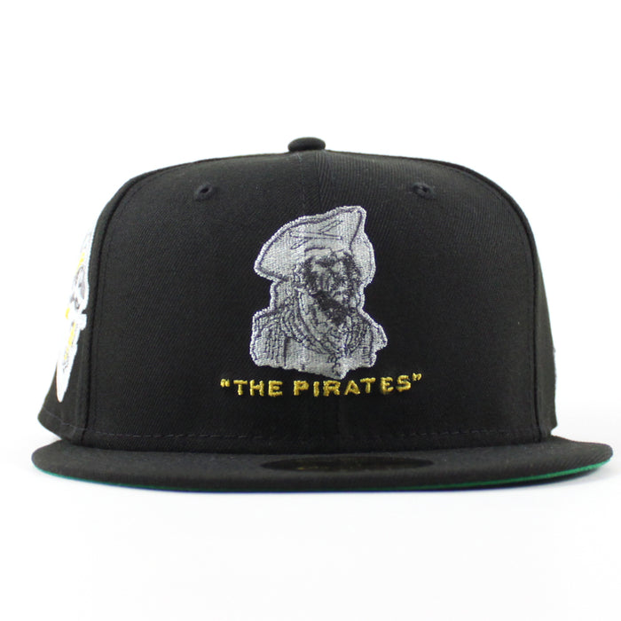 Pittsburgh Pirates 1996 All Star Game 59Fifty New Era Fitted Hats (Metallic Iris Pack Black Blue Green Under Brim)