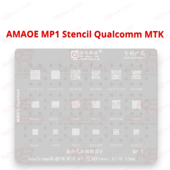 Power IC MP1 Stencil AMAOE