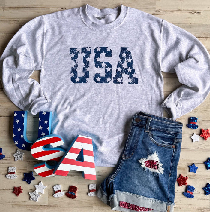 PREORDER: USA Star Sweatshirt