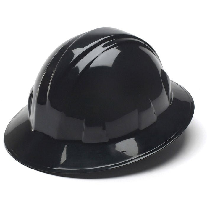 Pyramex SL Series Full Brim Hard Hat_Black Hard Hats & Accessories Pyramex None OS