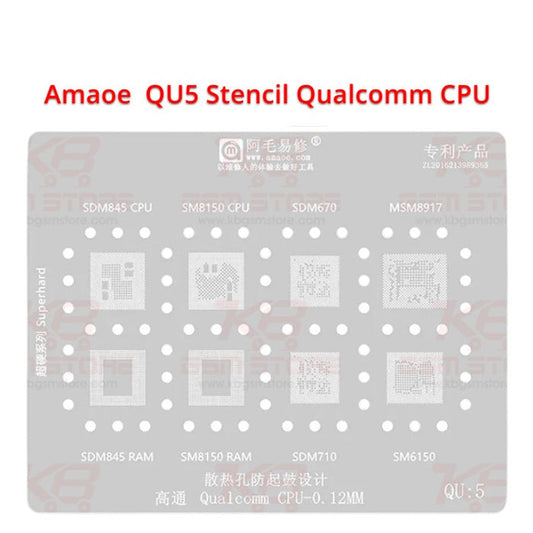 Qualcomm CPU QU5 Stencil AMAOE