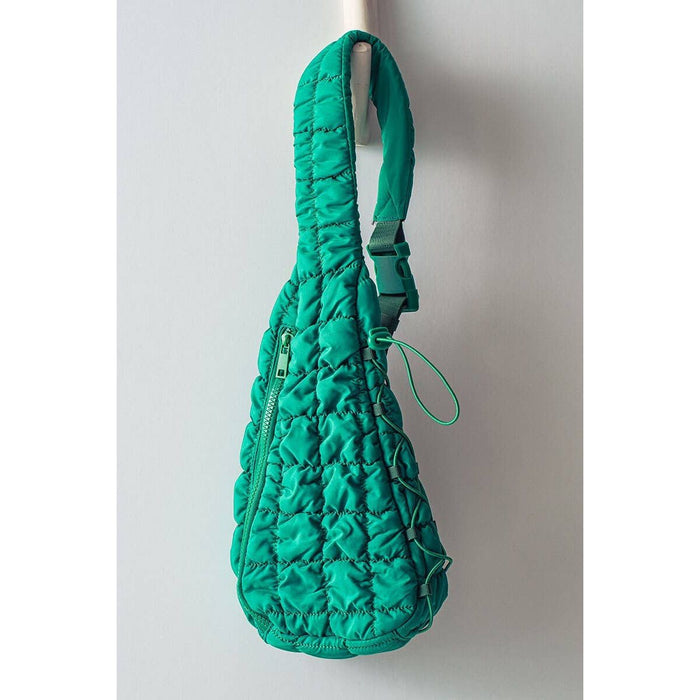 Quilted Crossbody Sling Bag