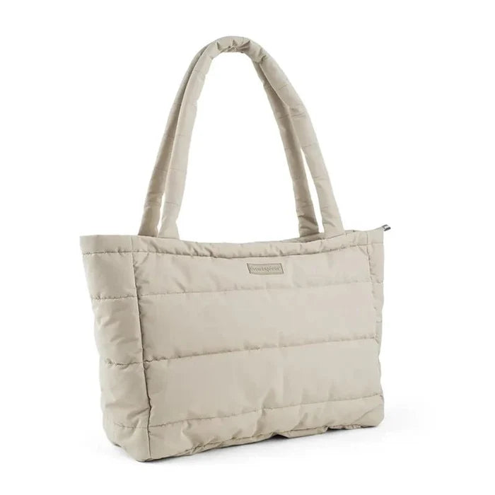 Quilted Water-Resistant Baby Changing Tote Bag