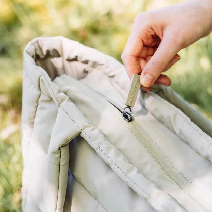 Quilted Water-Resistant Baby Changing Tote Bag
