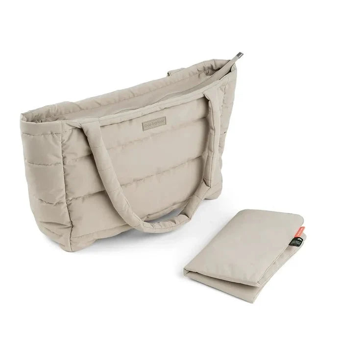 Quilted Water-Resistant Baby Changing Tote Bag
