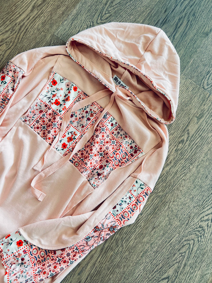 Raven Patchwork Hoodie