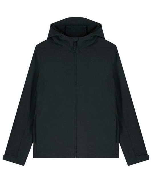 Recycled Polyester Hooded Softshell Jacket