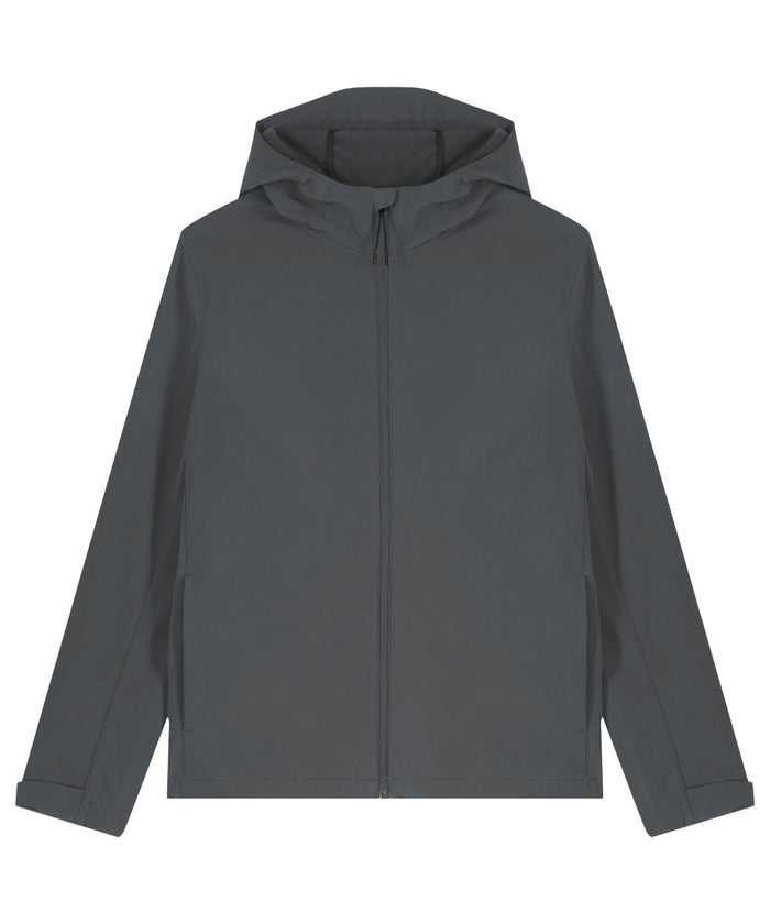 Recycled Polyester Hooded Softshell Jacket