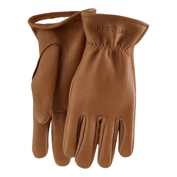 Red Wing Lined Buckskin skinnhansker - Brun
