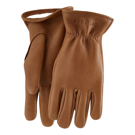 Red Wing Lined Buckskin skinnhansker - Brun