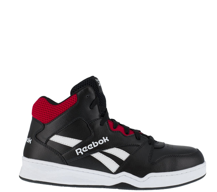 Reebok Work Men's EH Comp Toe Hi-Top Work Sneaker Work Shoes Reebok Work Black/Red 10 M