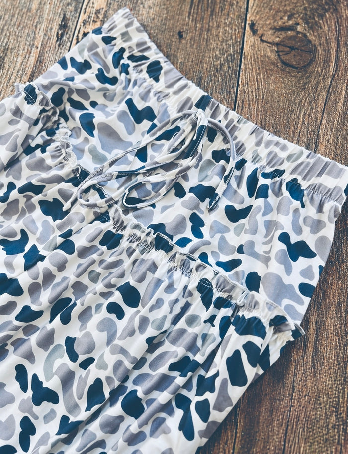 Reed Camo Wide Leg Pants