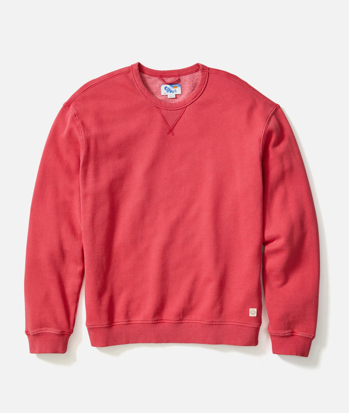 Relaxed Cloud 9 Fleece Crewneck Baked Apple