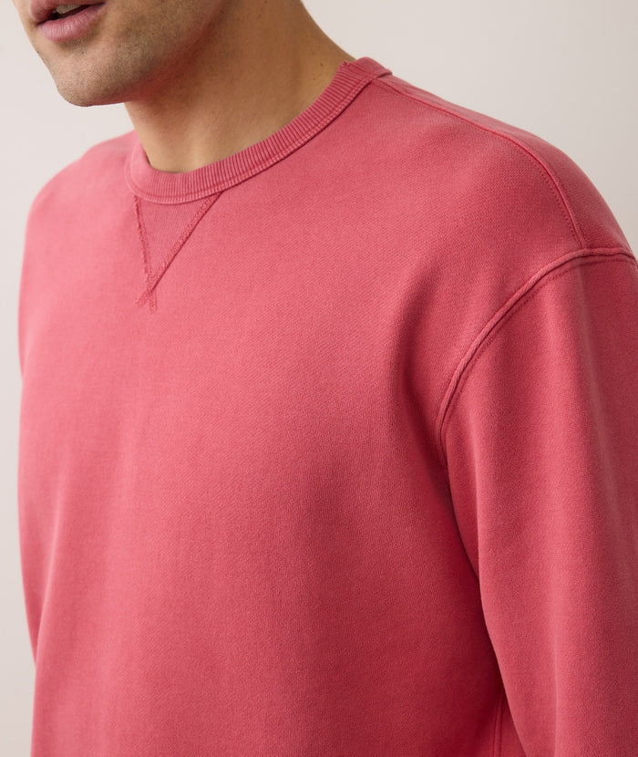 Relaxed Cloud 9 Fleece Crewneck Baked Apple